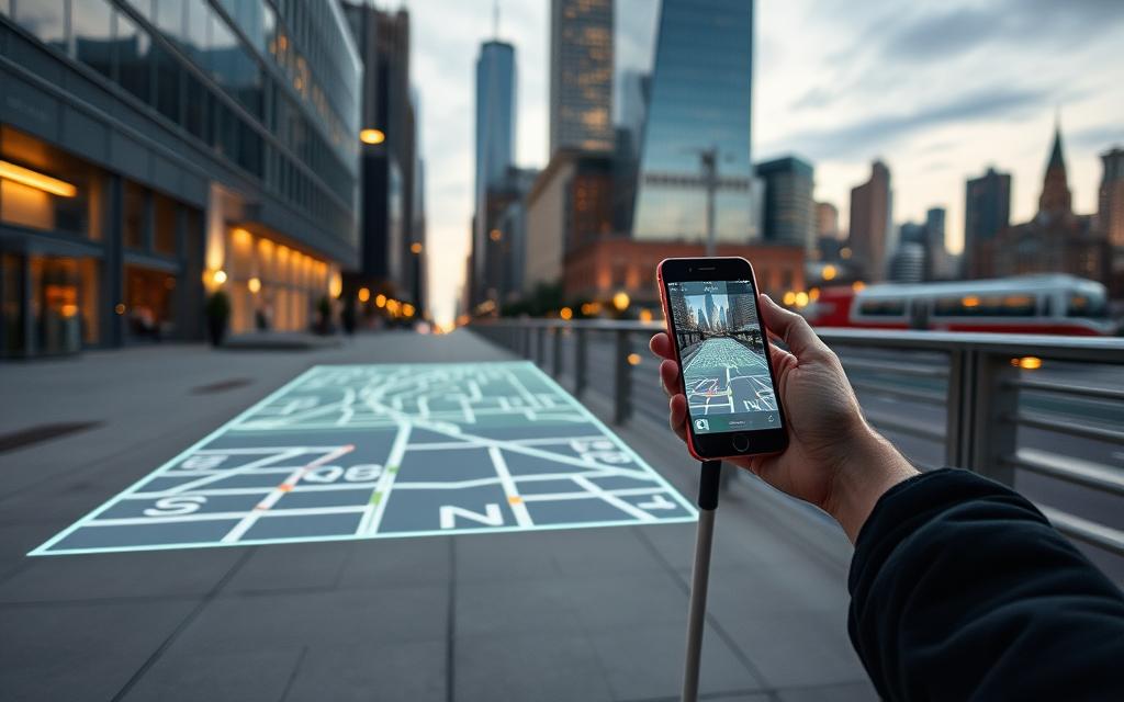 GPS navigation blind applications
