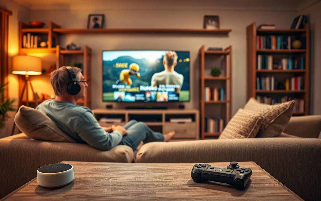 entertainment accessibility for blind users