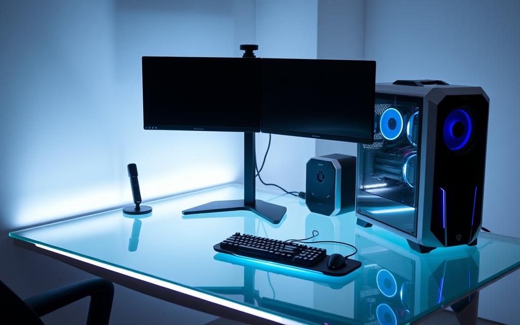 gaming technology setup