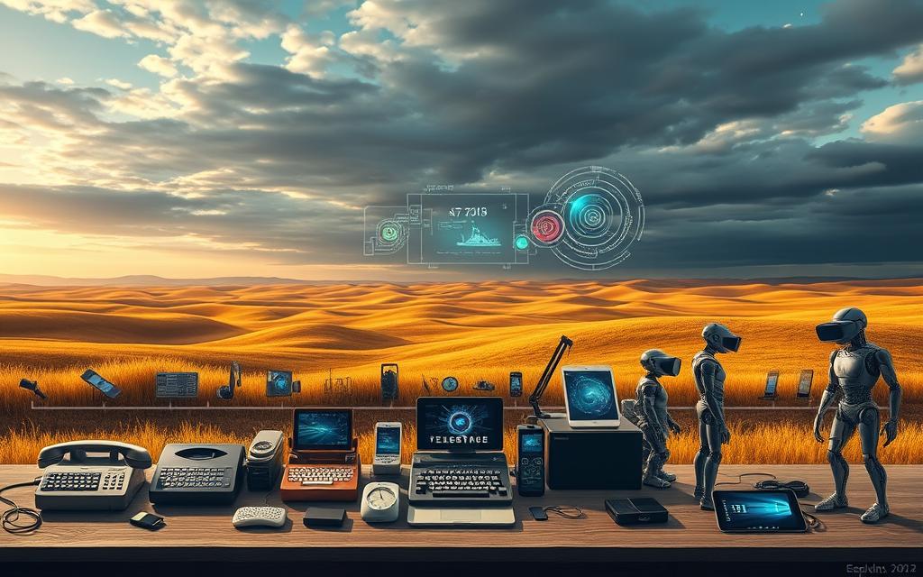 how did technology change over time