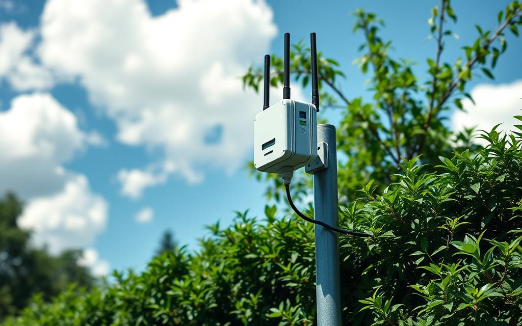 weather station sensor installation